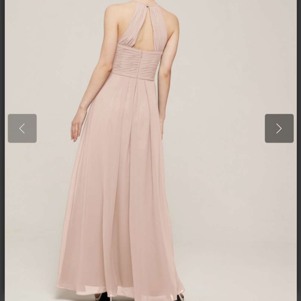 AW Aderes Bridesmaid Prom Formal Special Occasion Wedding Guest Dress, Pink, 8 - Picture 2 of 11